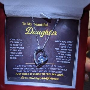 Silver Heart Pendant Necklace